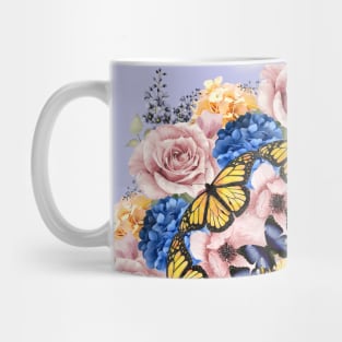 Vintage floral mandala Mug